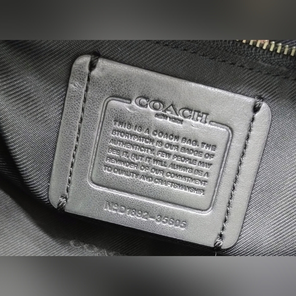 Coach Dreamer 29 With Tea Rose Applique And Rivets - Picture 12 of 13